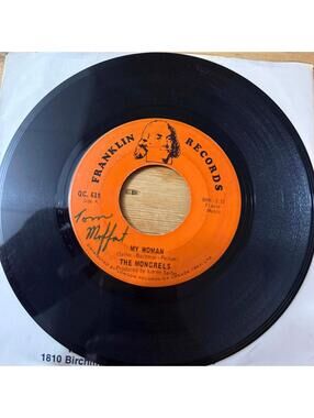 The Mongrels - Sitting in the Station/My Woman 45rpm VG+ R17
